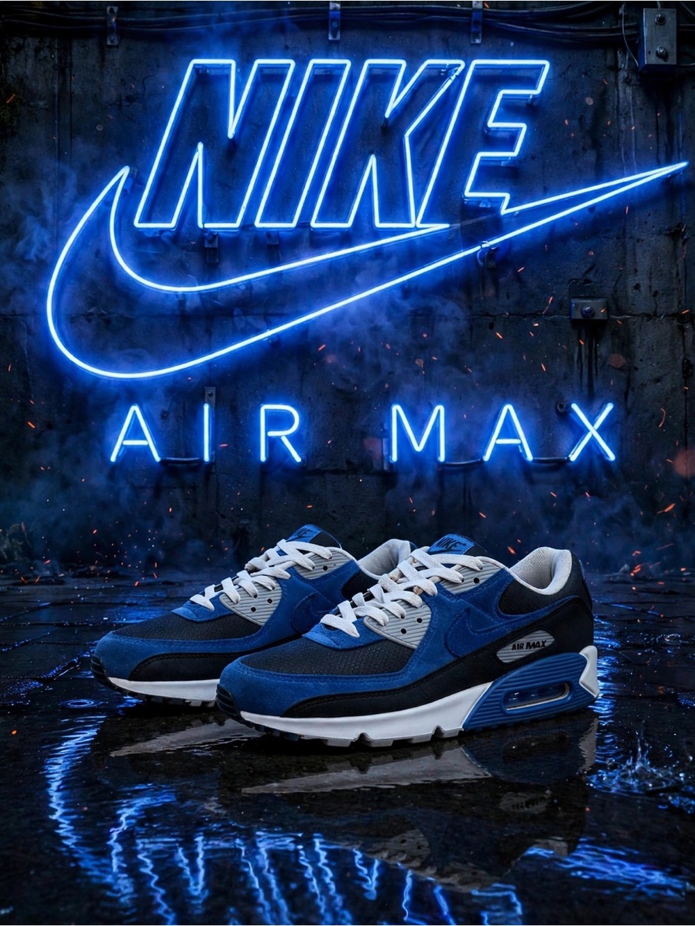Nike Air Max 90 'Atlantic Volt' (2021)